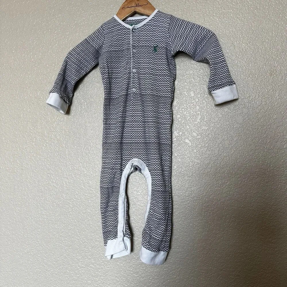 Joules Clothing Infant Toddler One Piece Sleeper Footless Great Britain 18-24 Mo